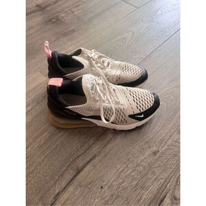 Nike Air Max 270 Platinum Pink  Youth Girls Sz 4.5